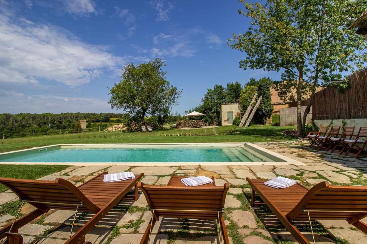 Masia Can Grau Habitaciones Con Desayuno Inlcuido Vilafreser Esterno foto